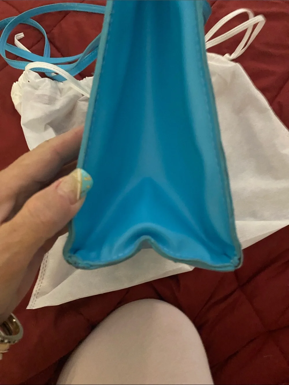 Telfar Sky Blue Small Shopping Tote
